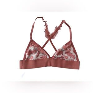 PINK Victoria Secret Daisy Lace Sienna Triangle Bralette